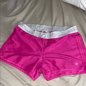 OP pink shorts